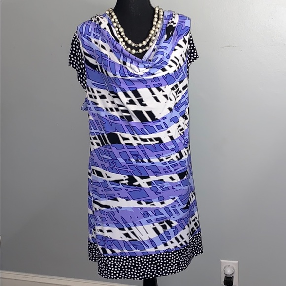 Alfani Cowl Plus Size Dress - Picture 2 of 7